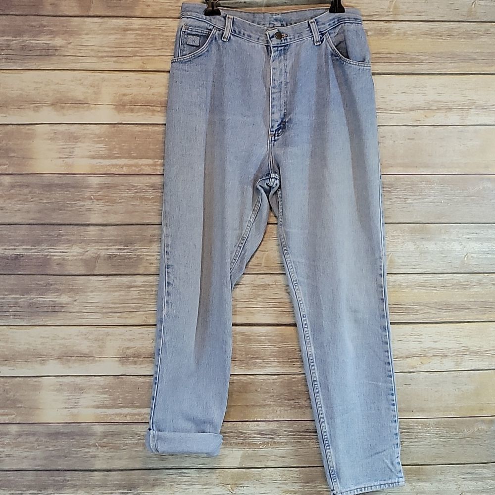 Vintage | Wrangler Light Wash Mom Jeans 14